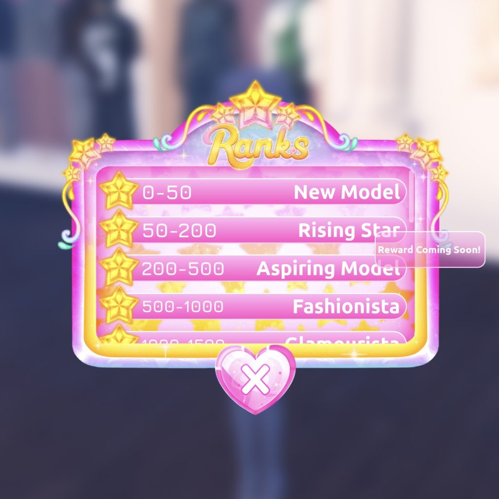 Dress To Impress New Ranks & Rank Rewards - Durbin Rock