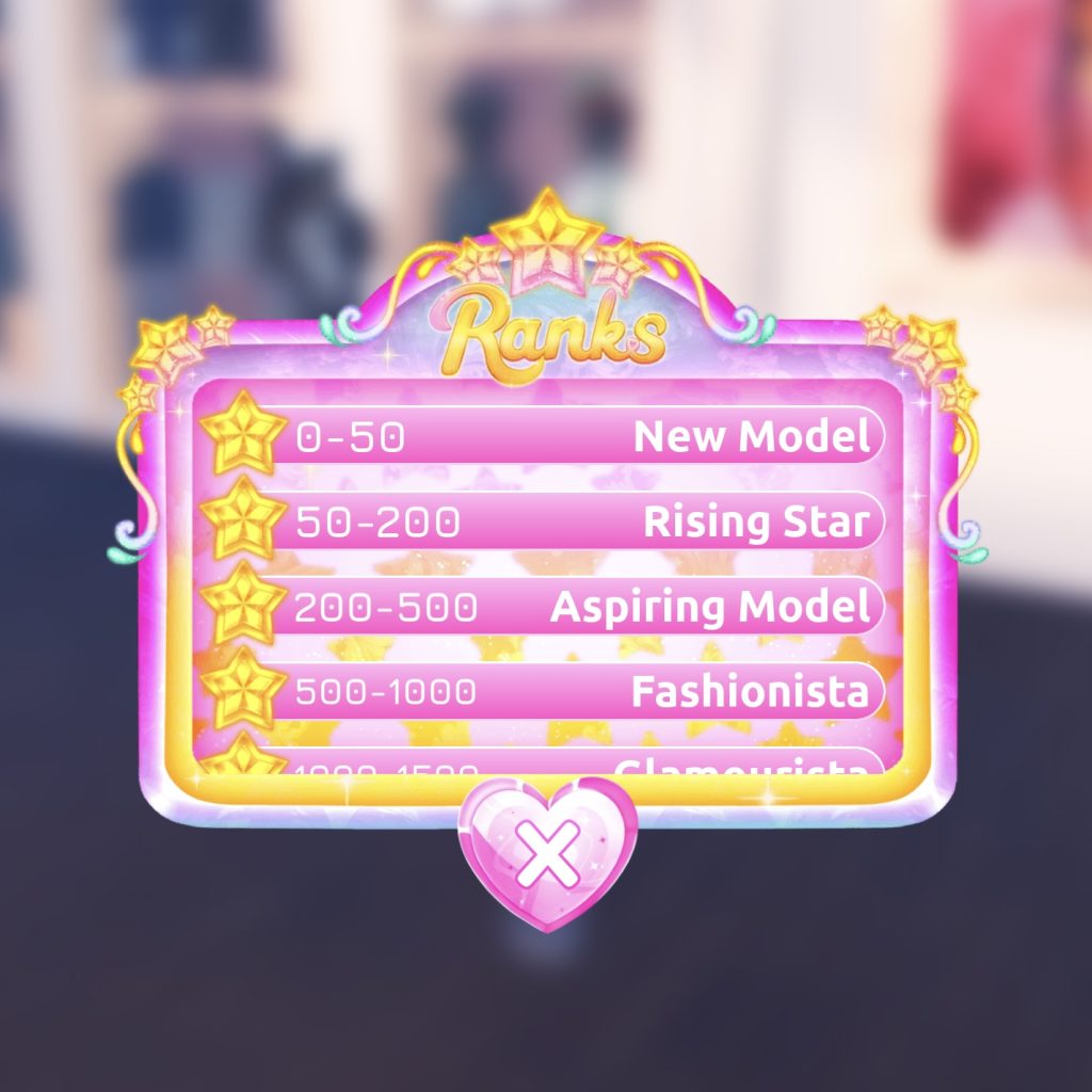 Dress To Impress New Ranks & Rank Rewards - Durbin Rock