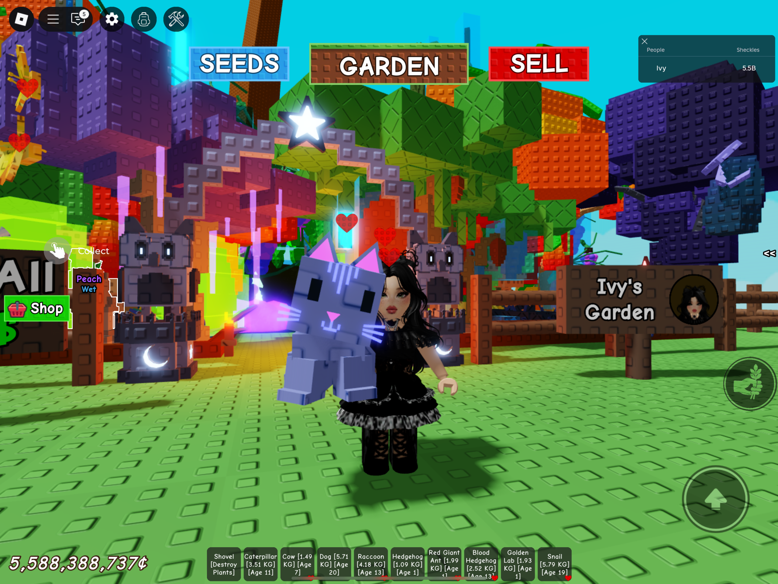 Grow A Garden NEW Moon Cat Pet Launch In Twilight Moon Update