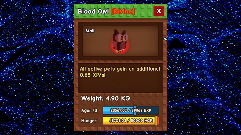 Benefits Of Owning The Grow A Garden Blood Owl