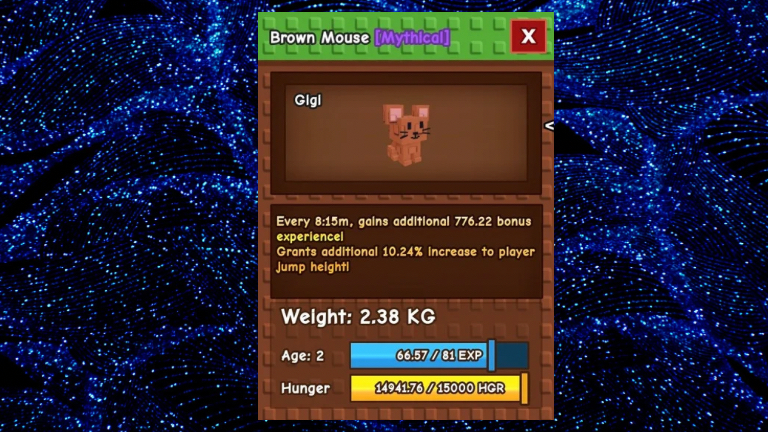 What Are The Benefits Of Owning The Grow A Garden Brown Mouse Pet?