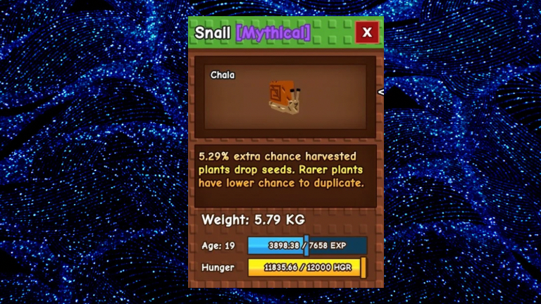Benefits Of Owning The Grow A Garden Snail Pet