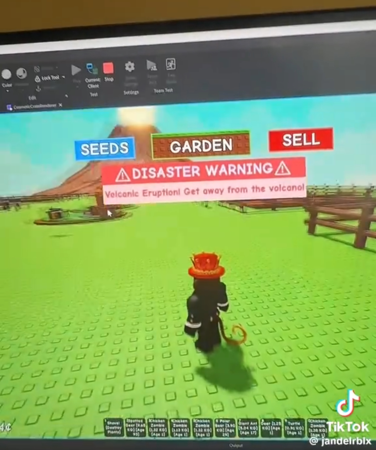 Grow A Garden Is Launching A VOLCANO Admin Weather Event