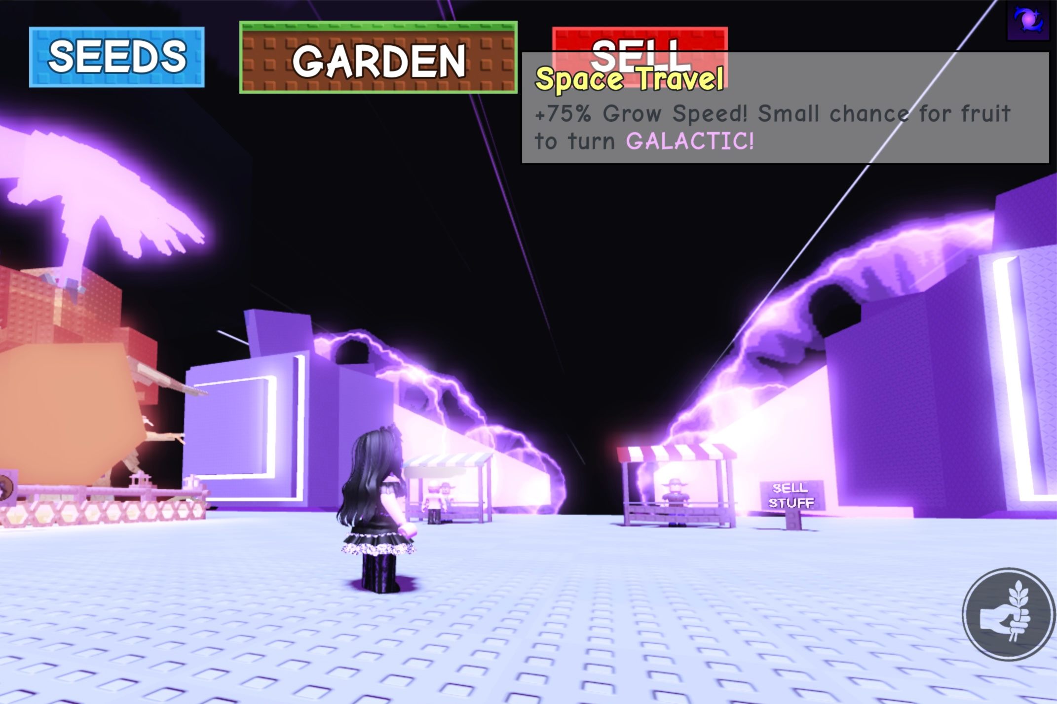 Do THIS When The Grow A Garden Space Travel Admin Weather Event Happens