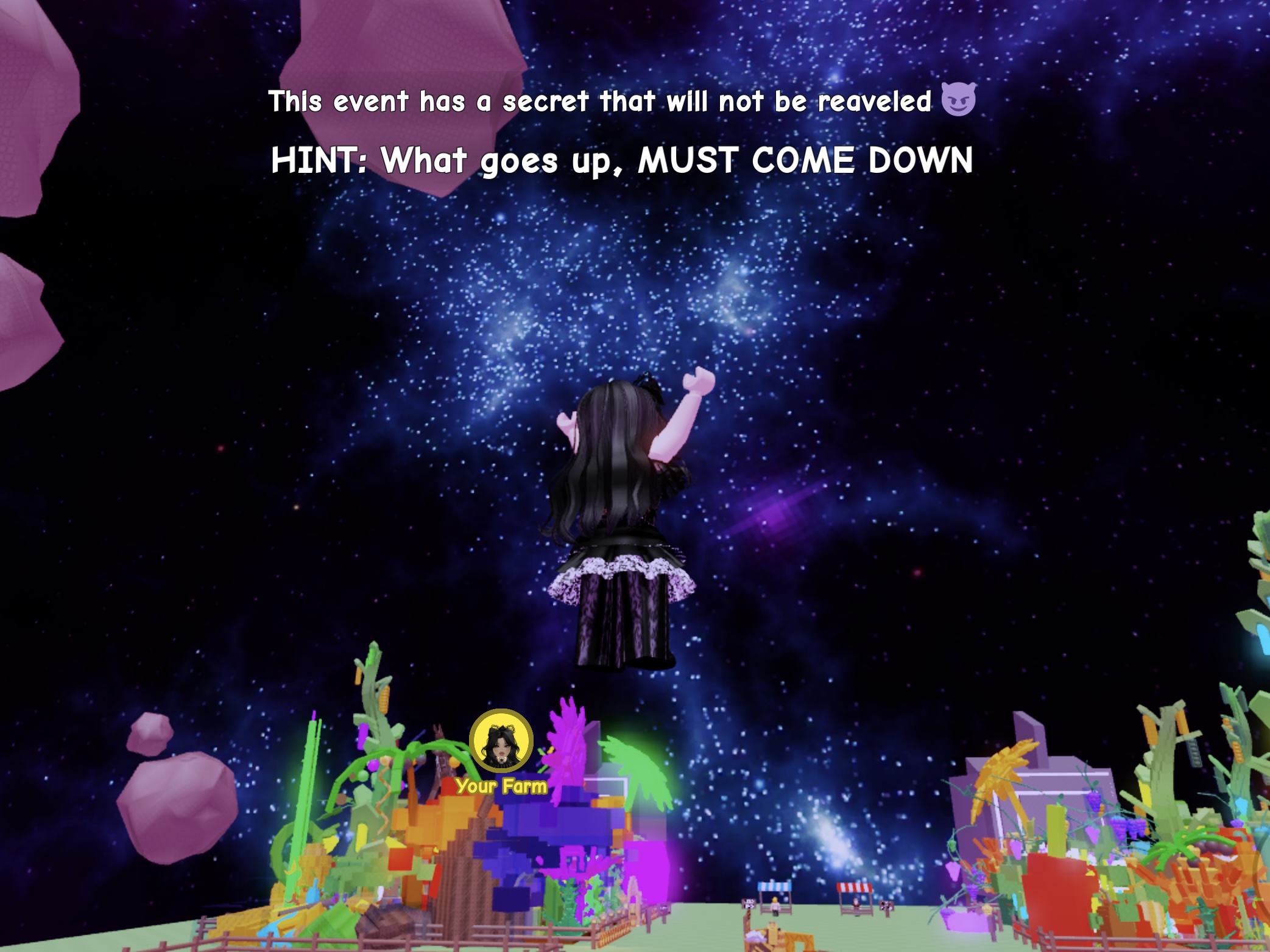 Do *THIS* When The Grow A Garden Space Travel Admin Weather Event Happens