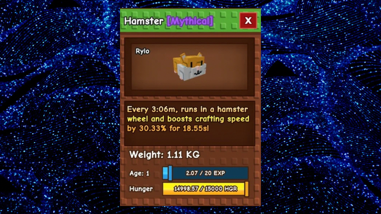 What Is The Grow A Garden Hamster Pet?