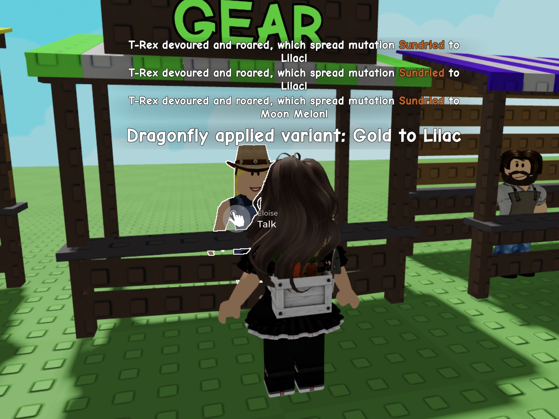 Does The Grow A Garden T Rex Pet Remove Mutations Before Mutating Other Fruit?