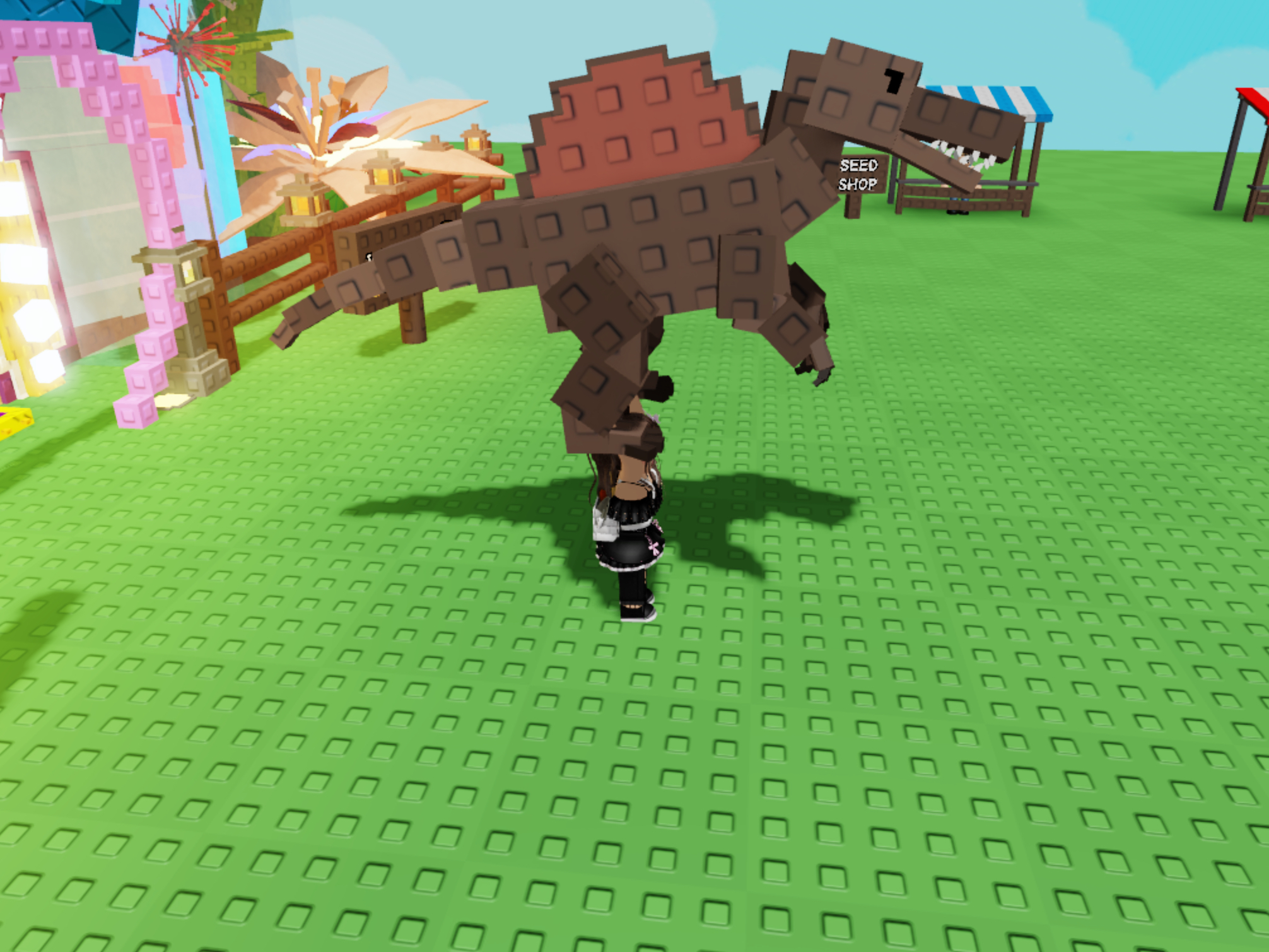 What Does The Grow A Garden Spinosaurus Pet Do?