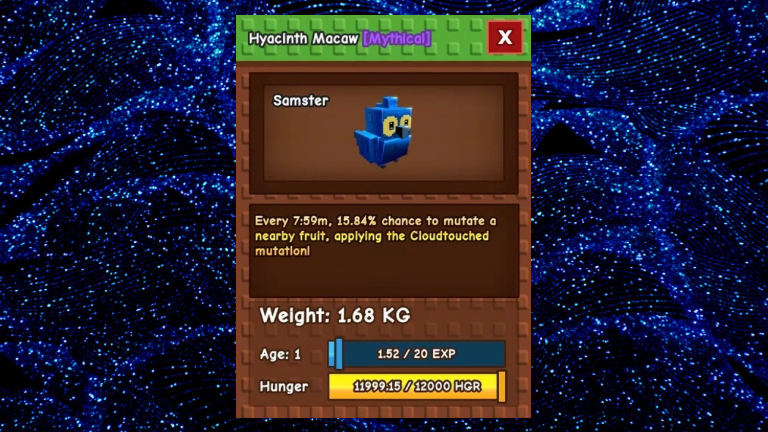 Everything You Need To Know About The Grow A Garden Hyacinth Macaw Pet