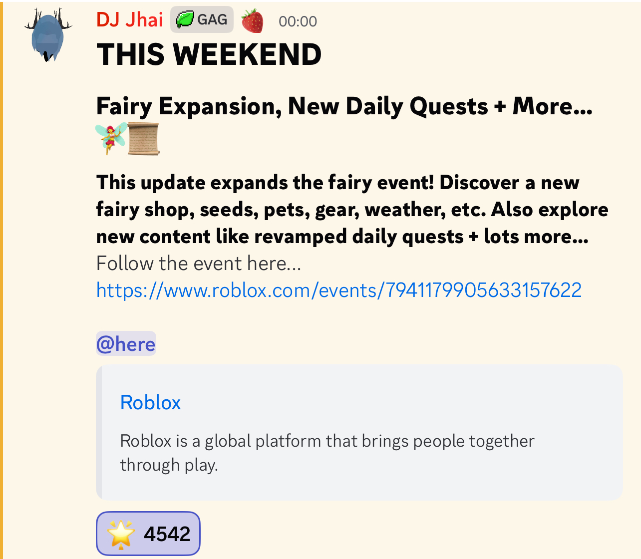What Is The Grow A Garden Fairy Event 2 Update?