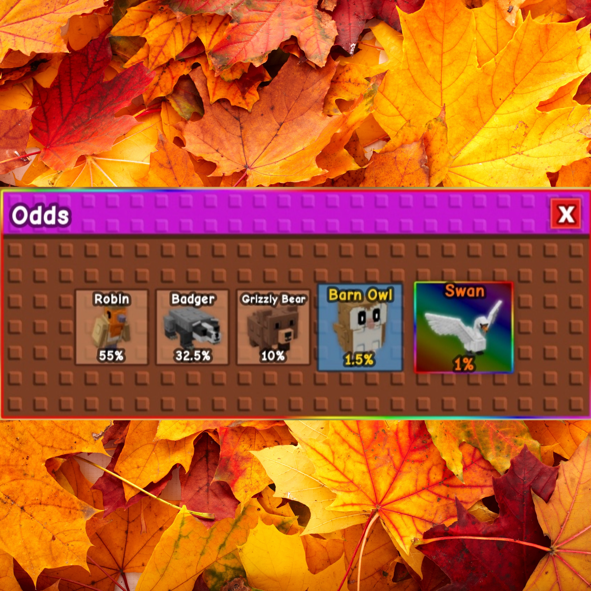 Grow A Garden Fall Market Fall Egg Pets REVEALED! [ALL 5 Pets]