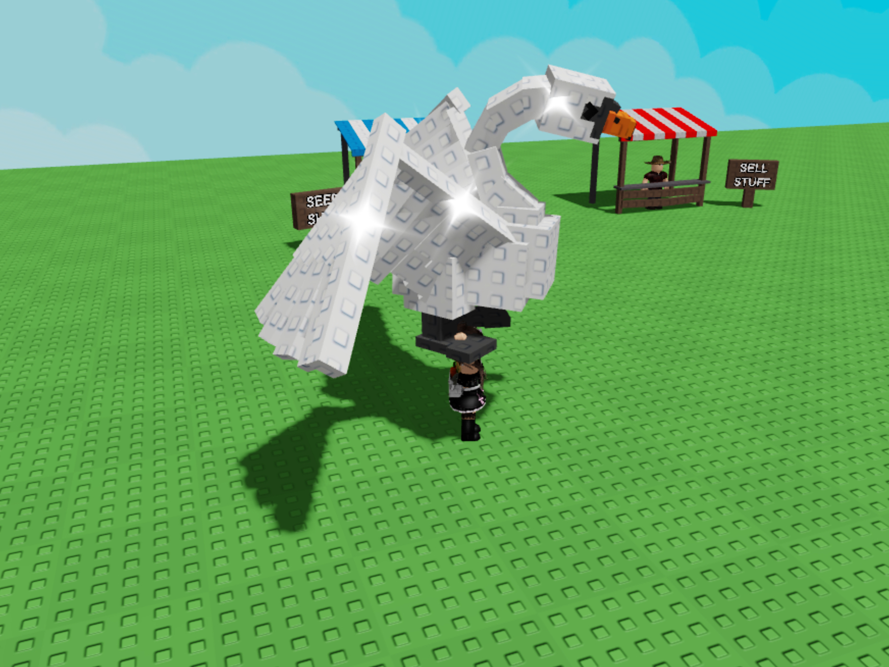 What Does The Grow A Garden Swan Pet Do?