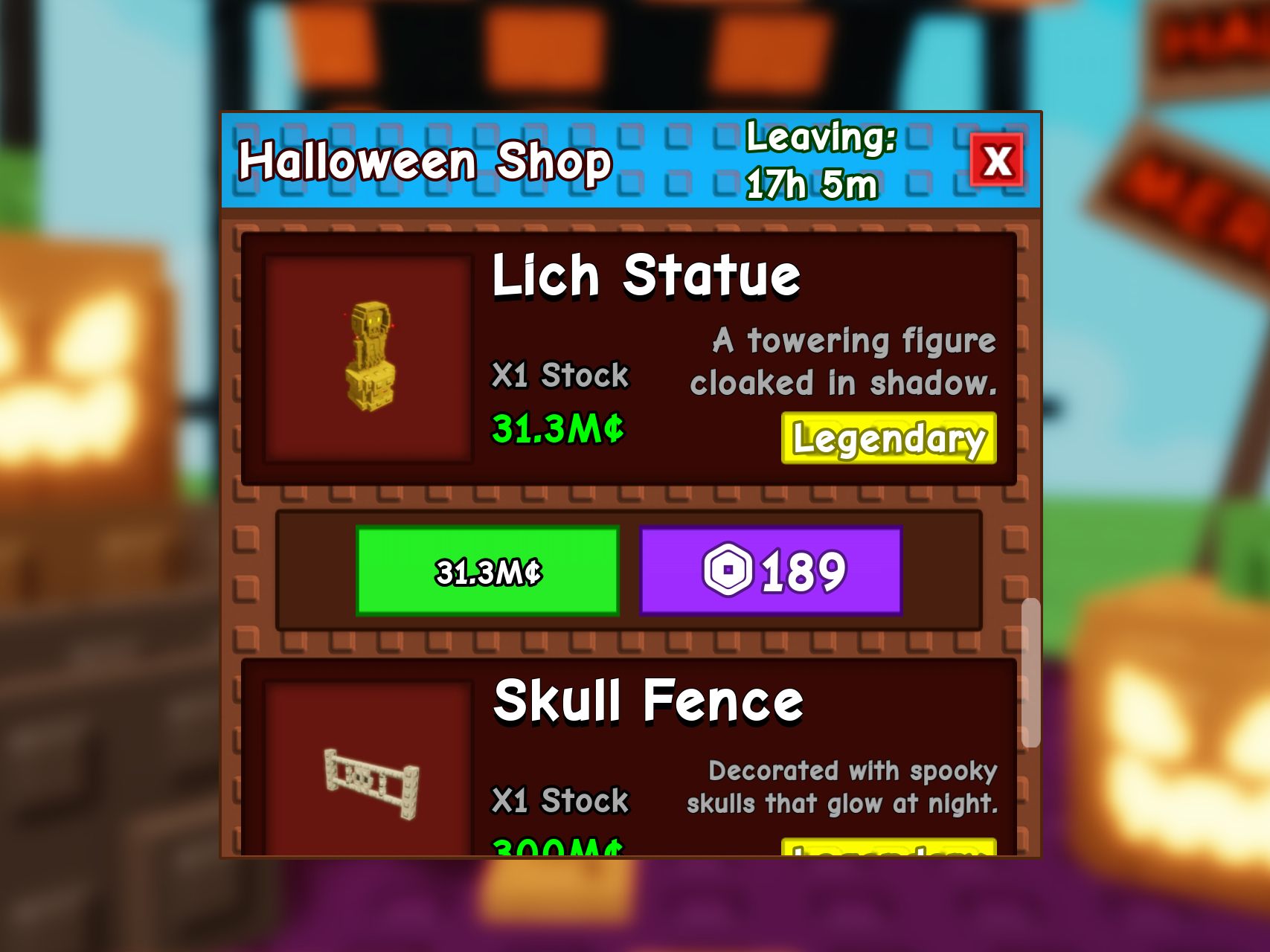 Grow A Garden Halloween Merchant Shop For Only 24 Hours!