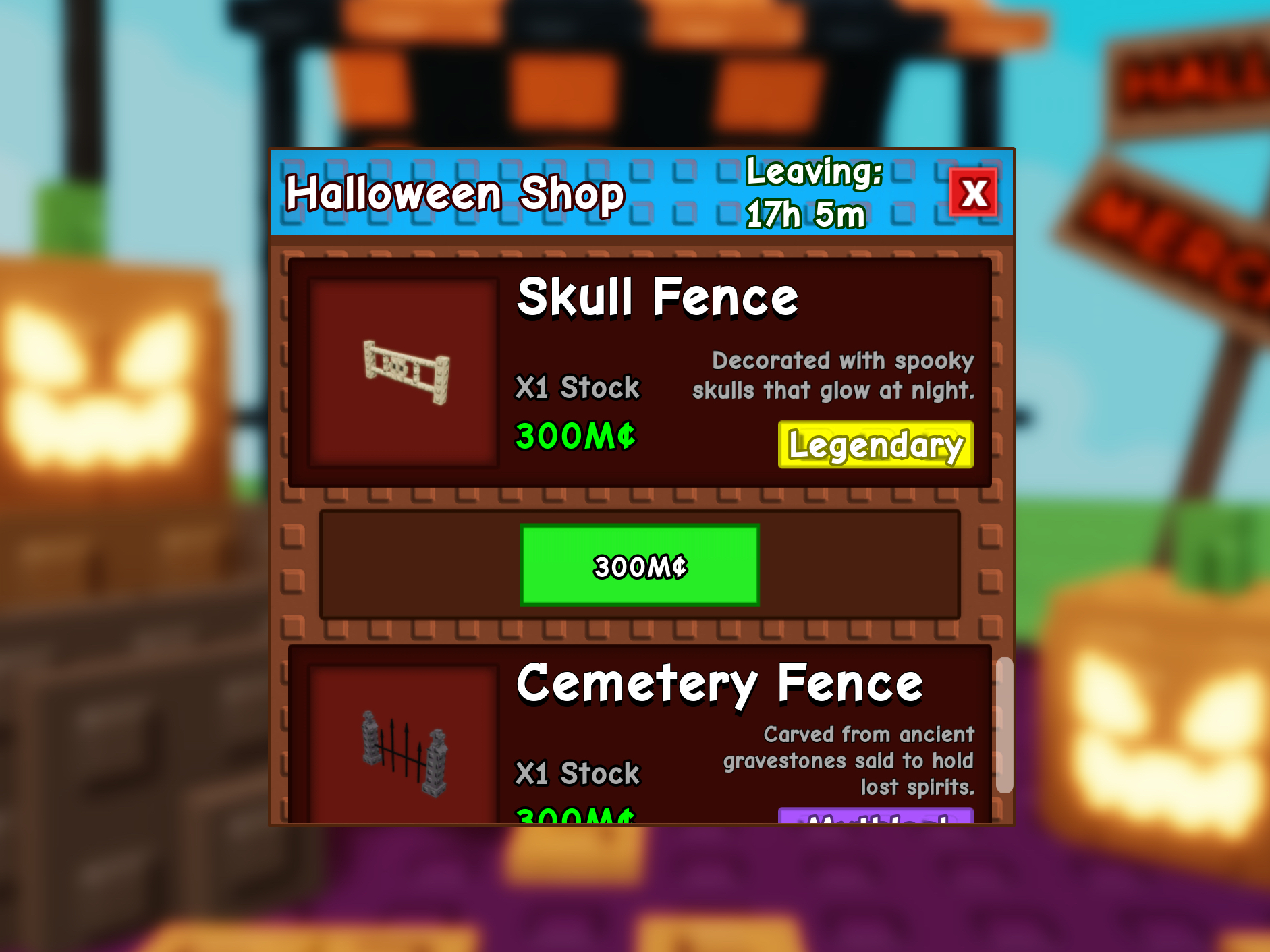 Grow A Garden Halloween Merchant Shop For Only 24 Hours!