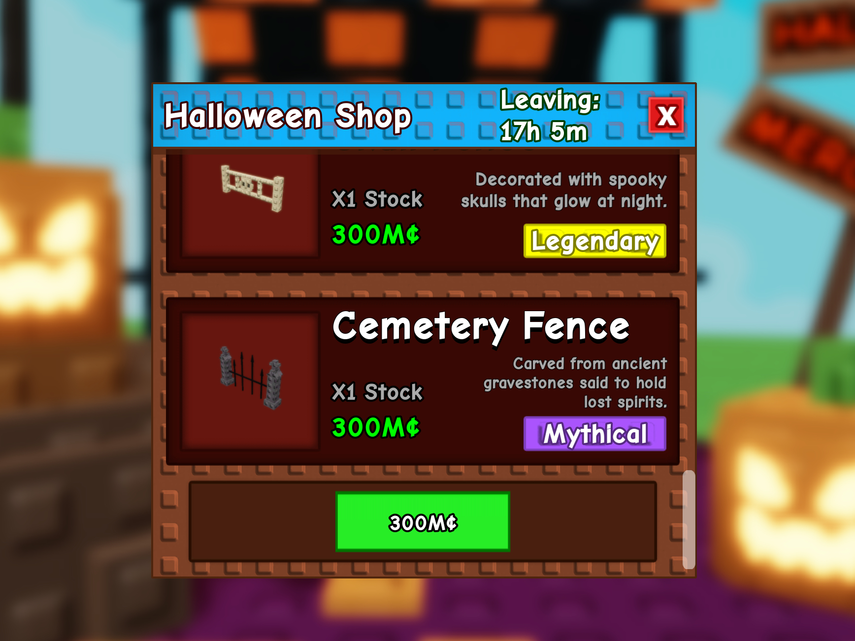 Grow A Garden Halloween Merchant Shop For Only 24 Hours!