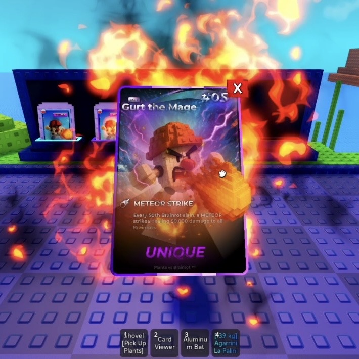 Plants Vs Brainrots Is Launching CARDS Within The Game To DESTROY Brainrots