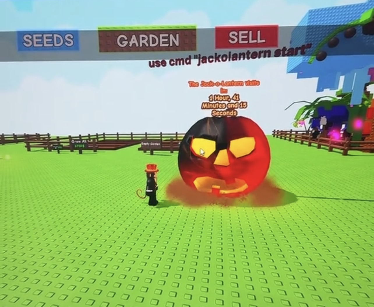 Grow A Garden GHOUL GARDEN Halloween Update Reveal