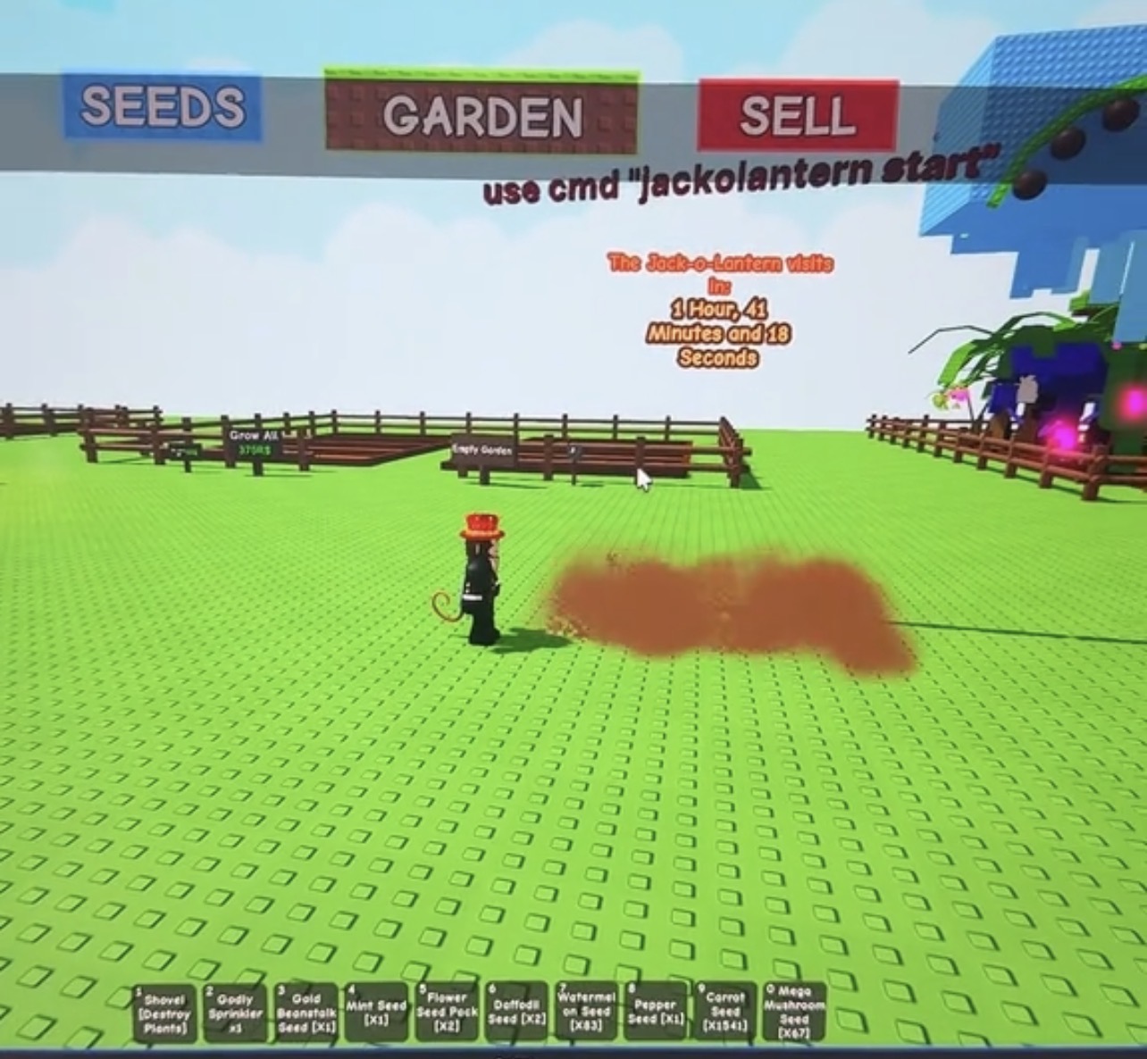 Grow A Garden GHOUL GARDEN Halloween Update Reveal