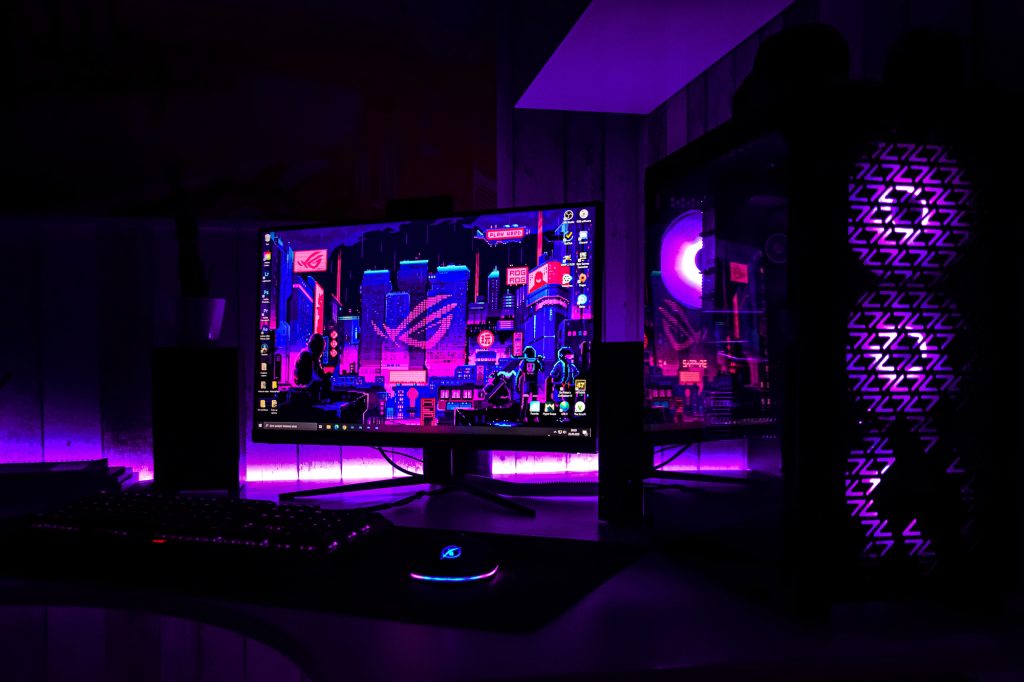 Image showcasing How to Reduce Eye Strain While Gaming - Durbin Rock