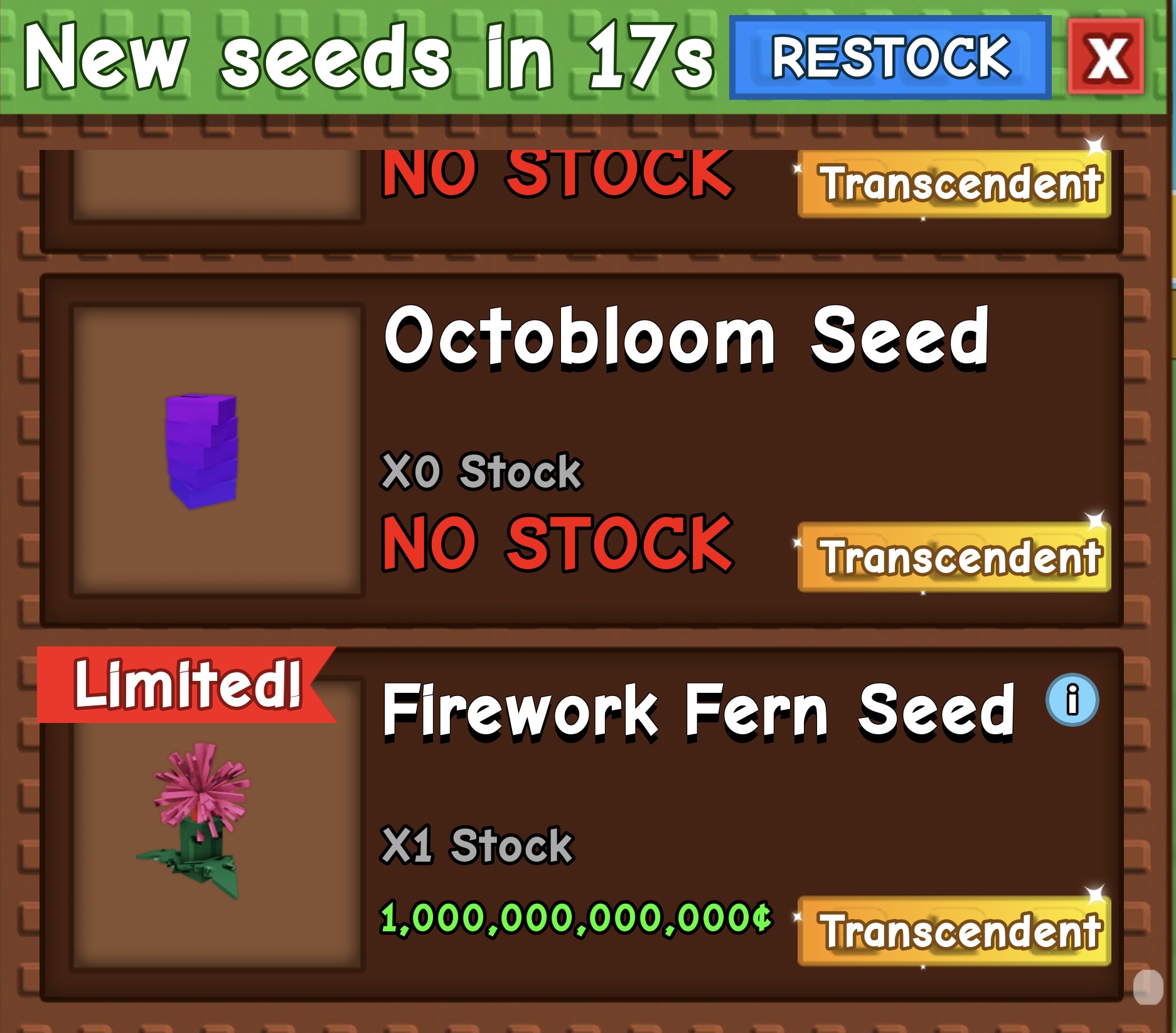 Can The Dragon's Firework Restock The Firework Fern In Grow A Garden?