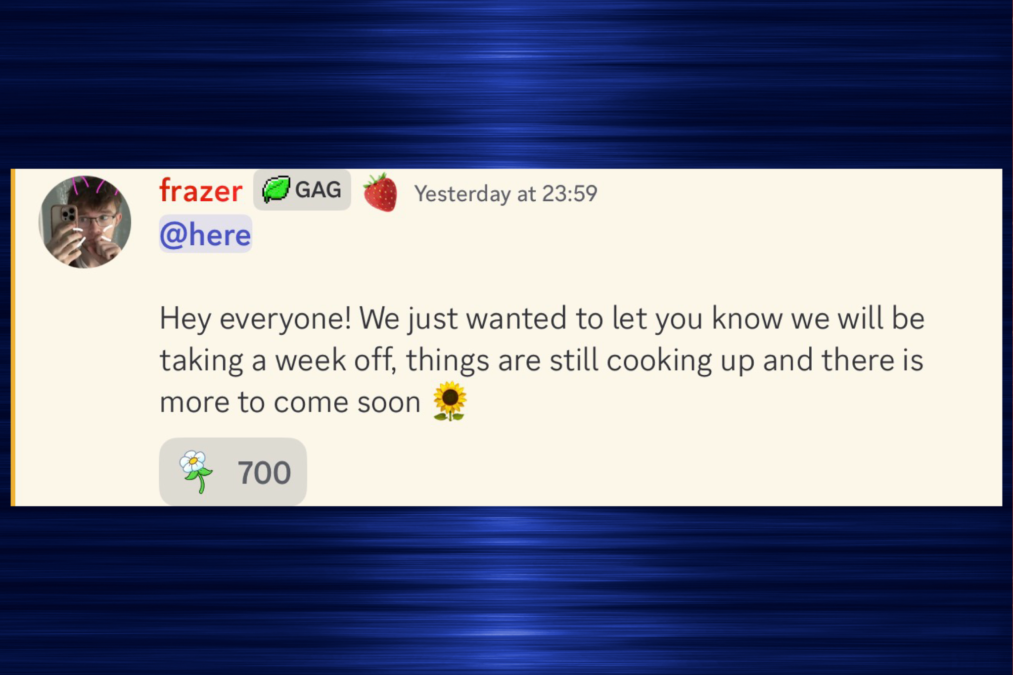 Why Is There NO Grow A Garden Update This Week?