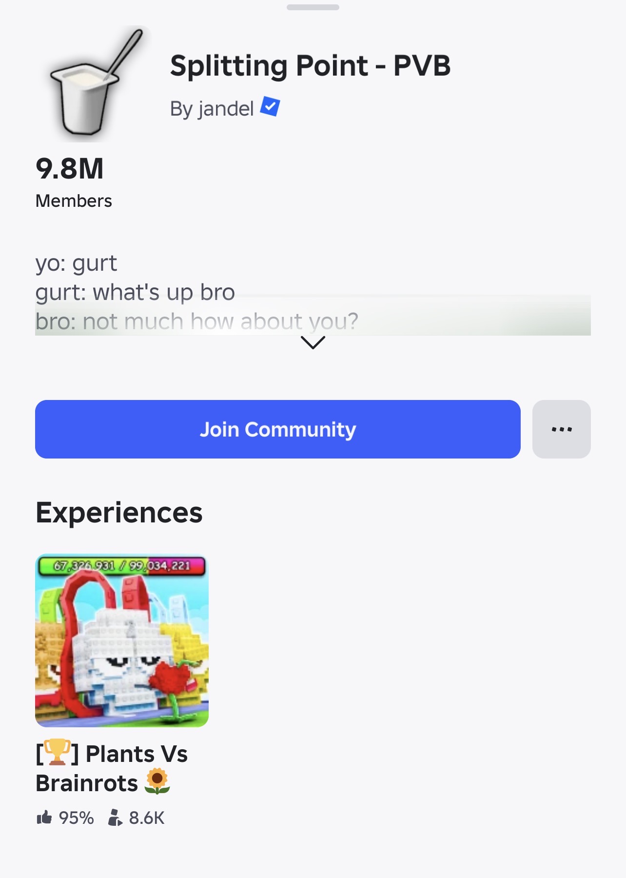 Jandel Is Working On Plants Vs Brainrots 2