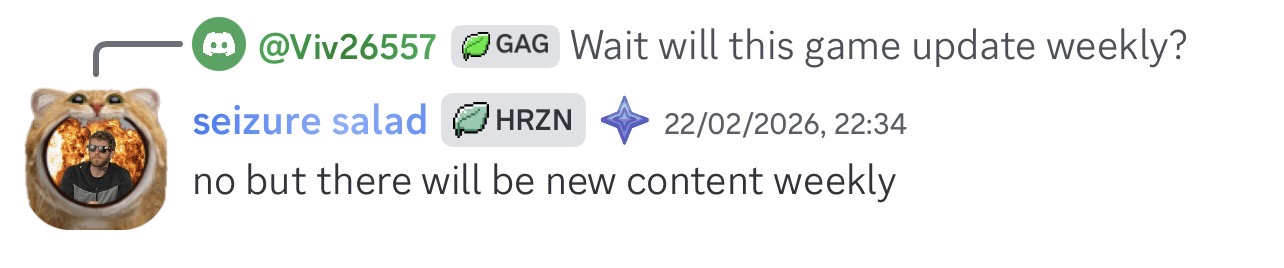 What Time Does The Garden Horizons Update and Admin Abuse Start?