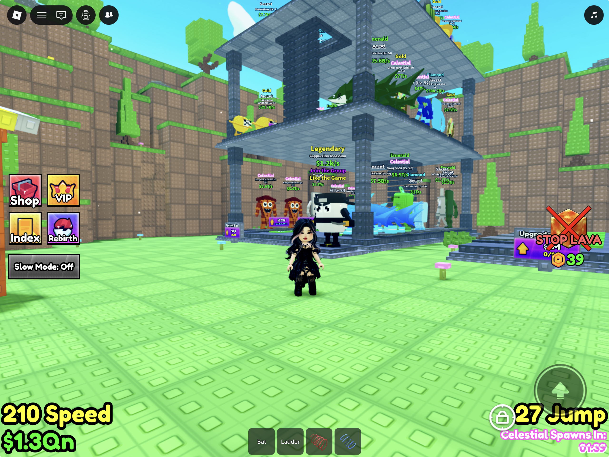 Survive Lava For Brainrots Moon Update