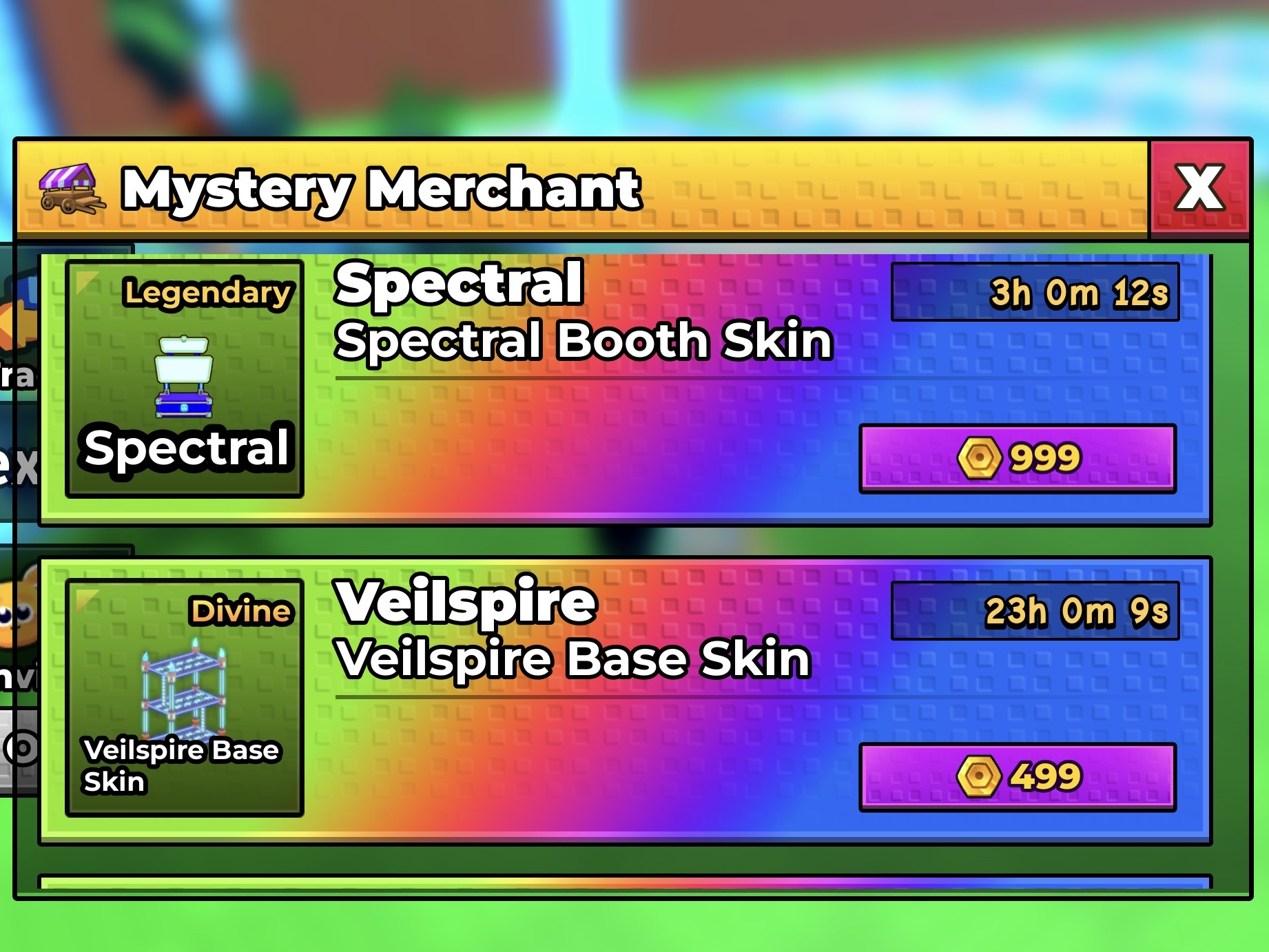 Escape Tsunami For Brainrots NEW Veilspire Base Skin