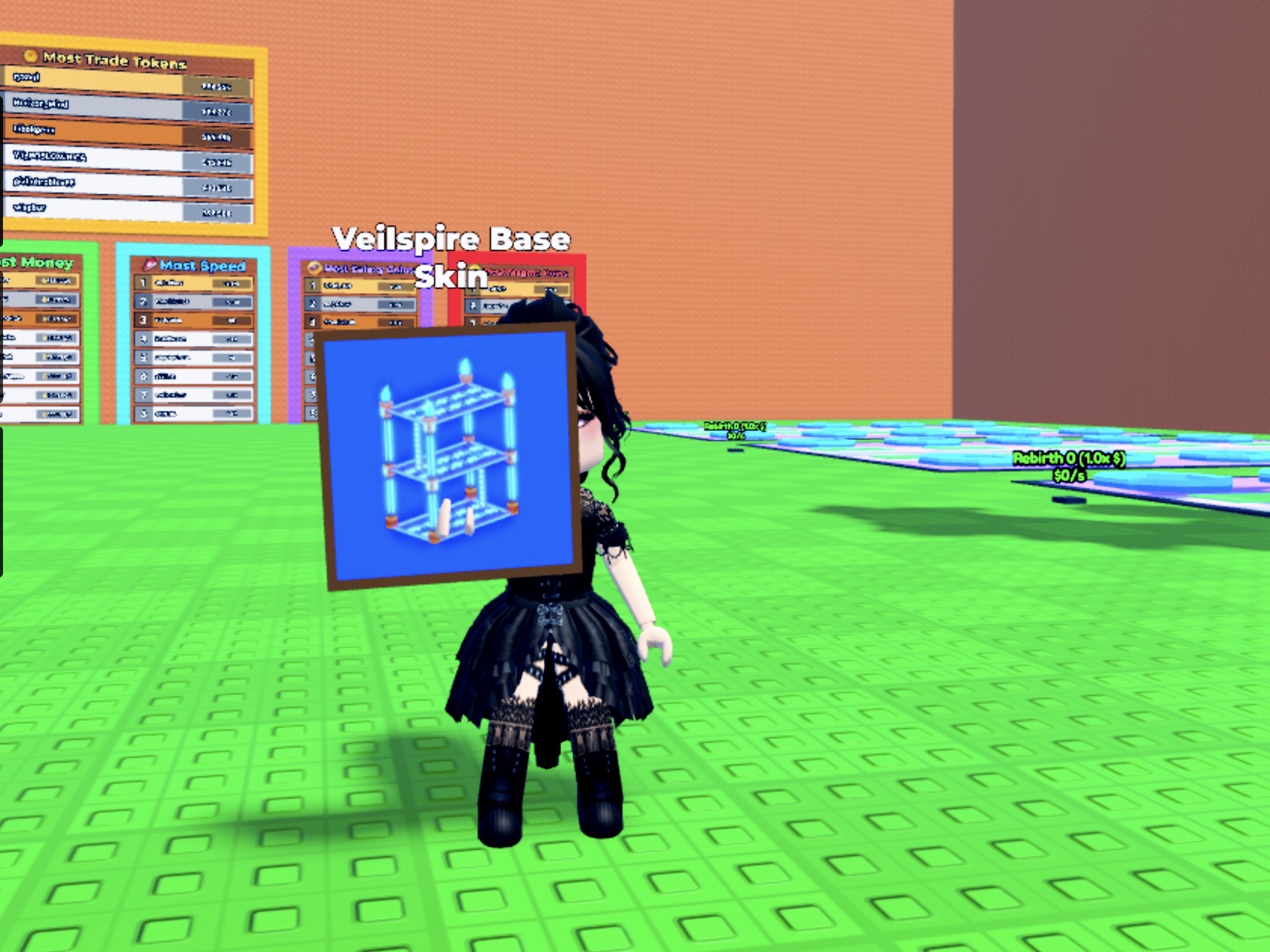 Escape Tsunami For Brainrots NEW Veilspire Base Skin