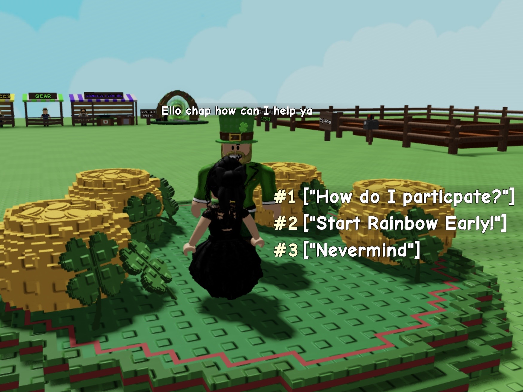 How To Do The Grow A Garden Saint Patrick's Rainbow Event