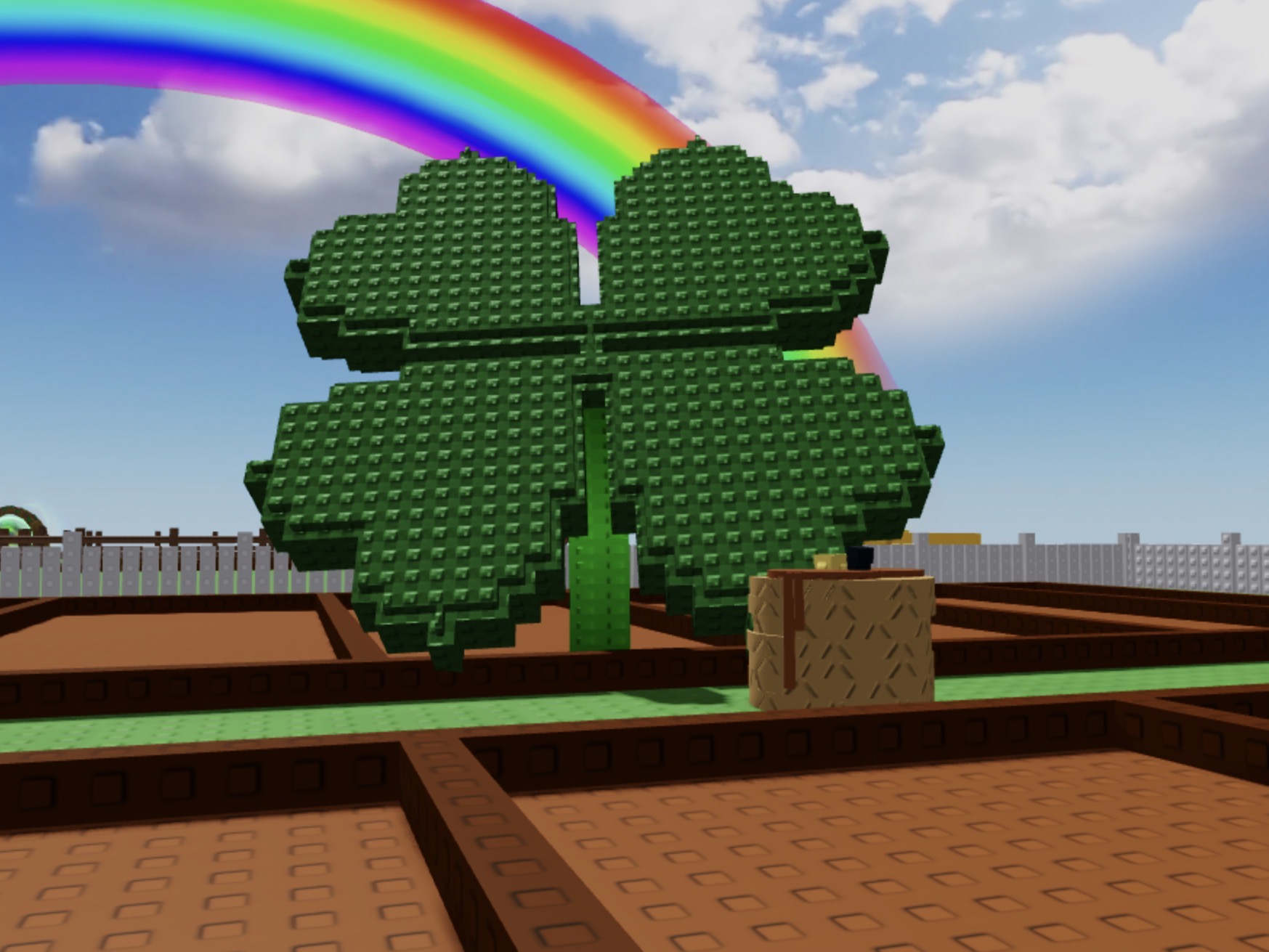 How To Do The Grow A Garden Saint Patrick's Rainbow Event