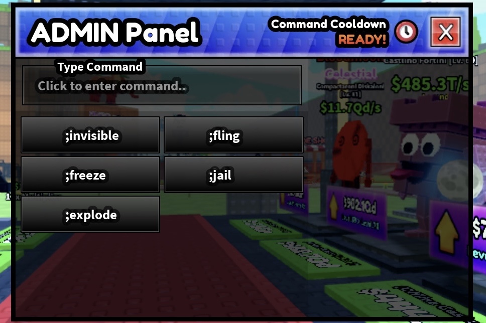 What Does The Server Admin Panel Do In Survive Lava For Brainrots?