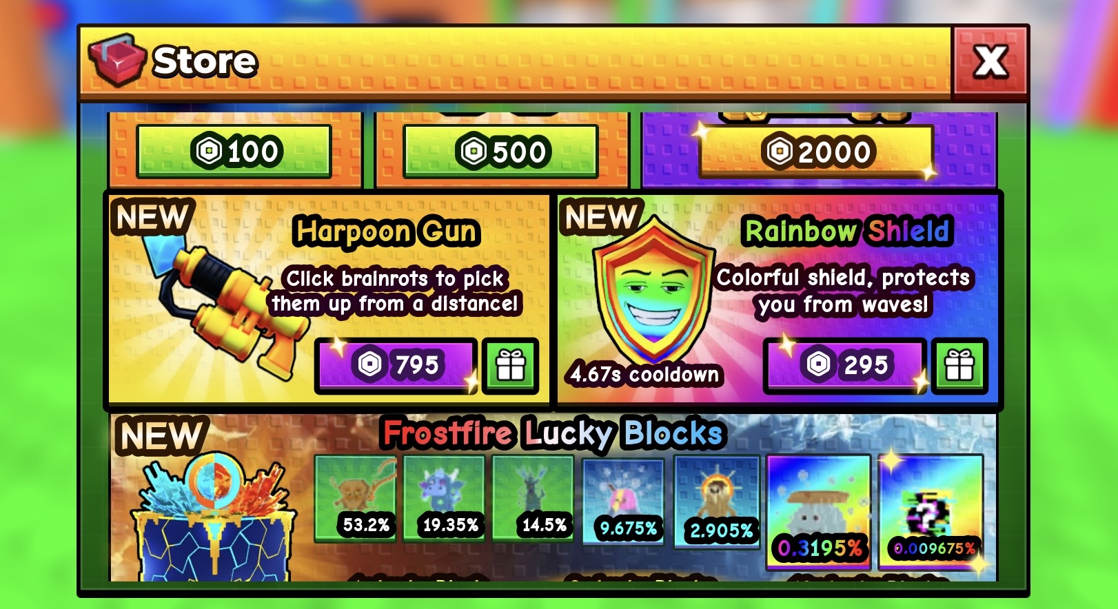 What Does The Harpoon Gun Do In Escape Tsunami For Brainrots?