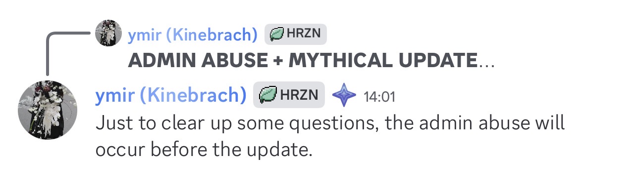 What Time Is The Garden Horizons Mythical Update and Admin Abuse?