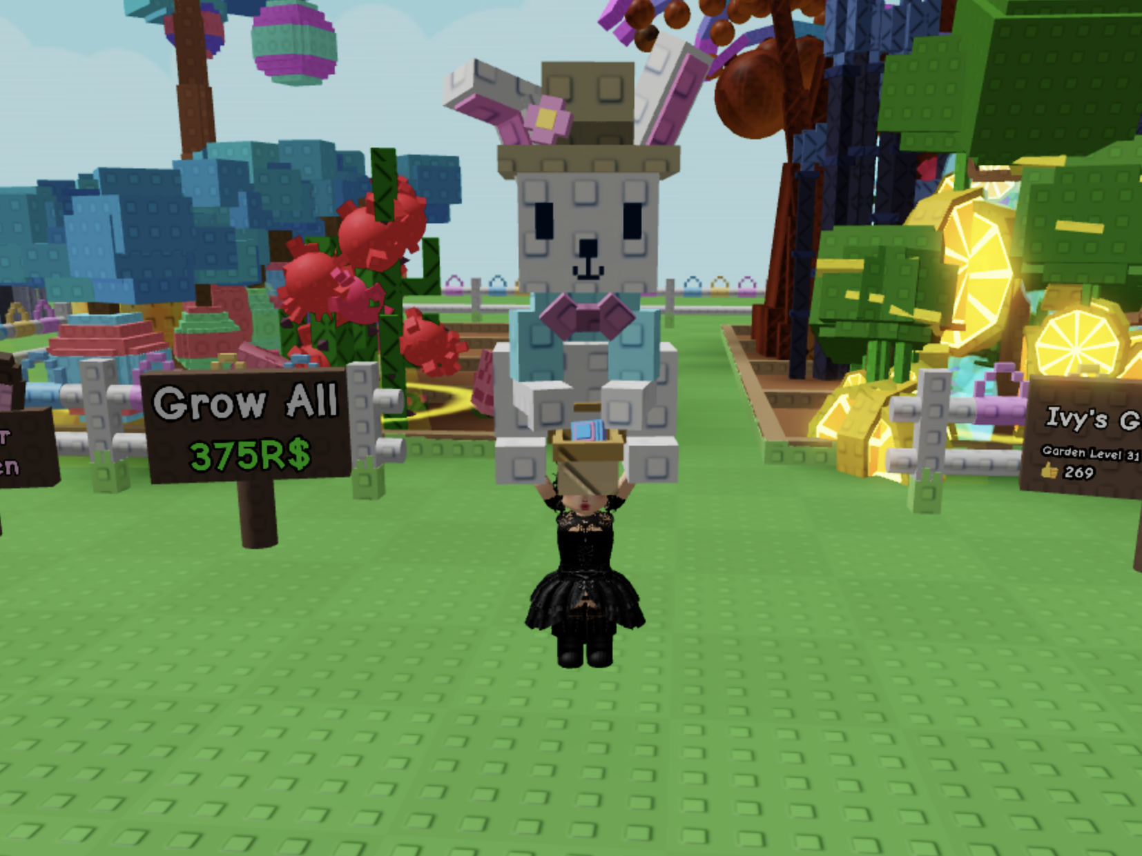 What Rewards Does The Grow A Garden Easter Bunny Pet Give You?