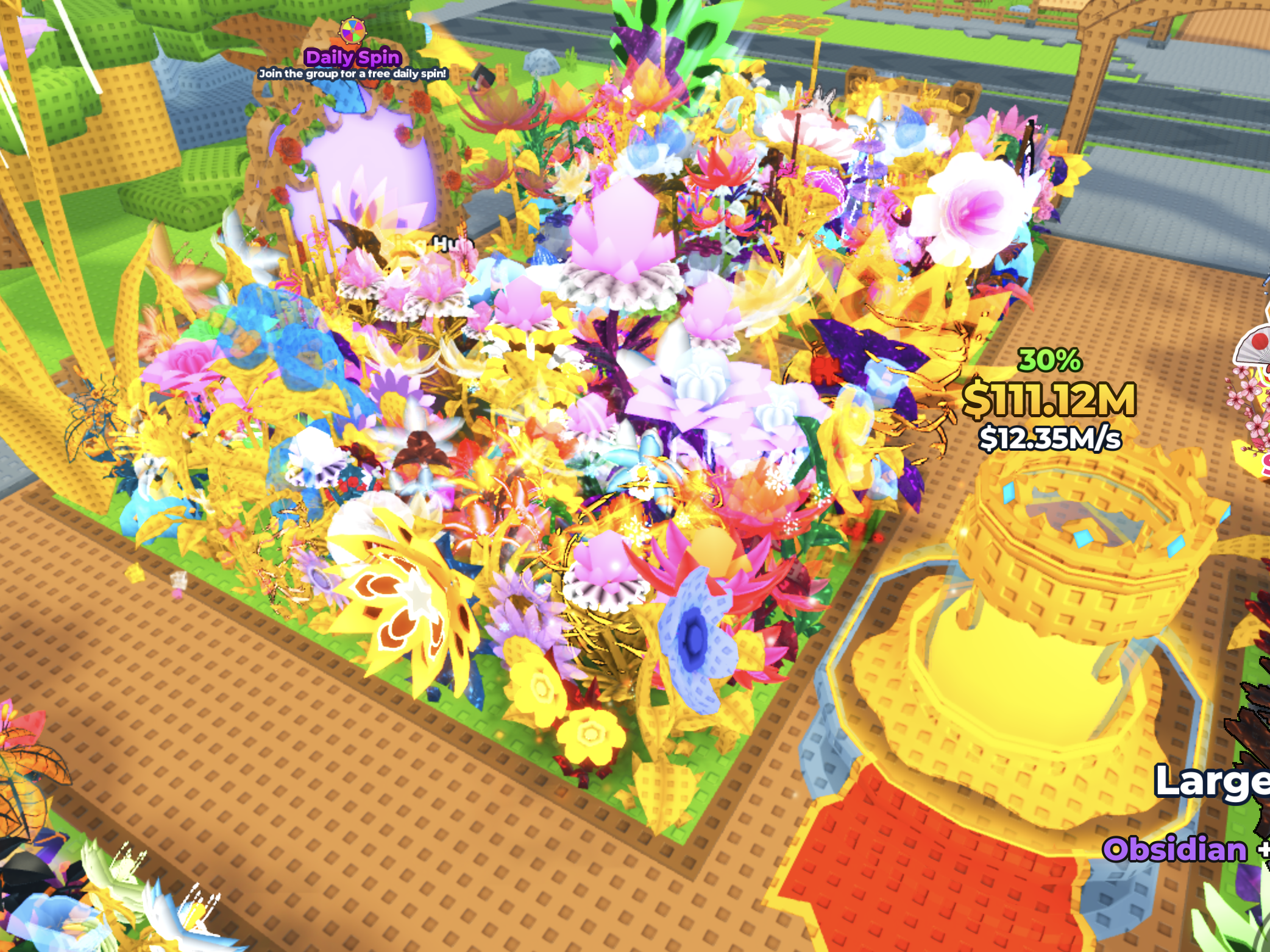 Bee Garden Roblox game