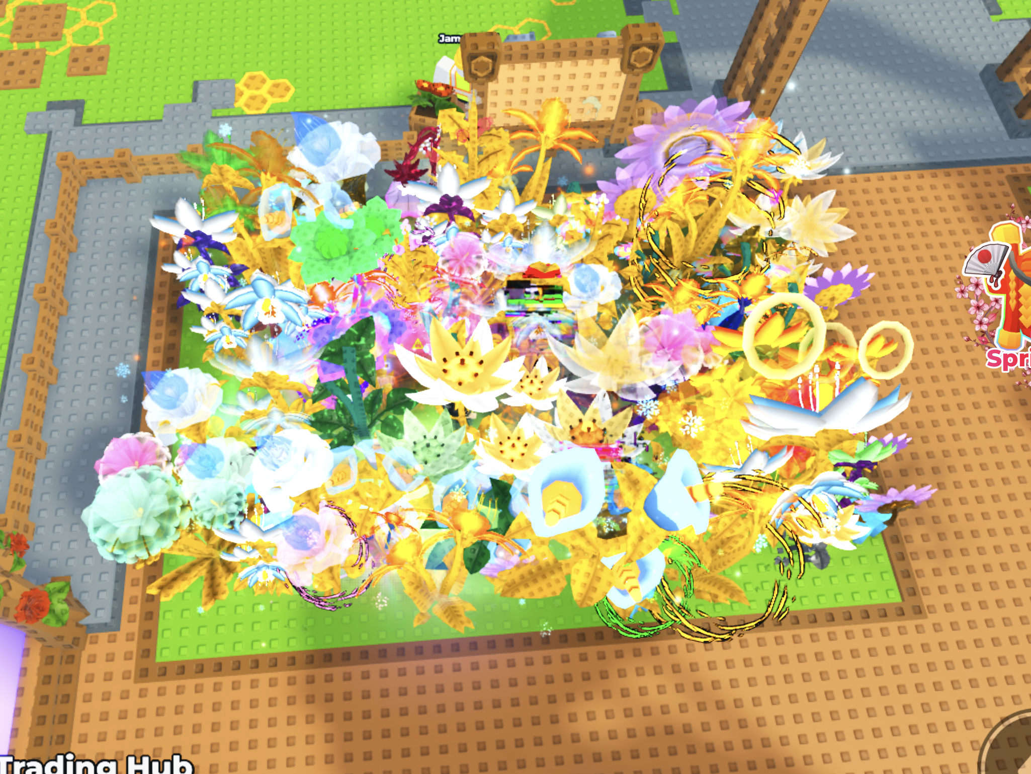 What Does Rearrange Your Garden Do In Roblox Bee Garden?