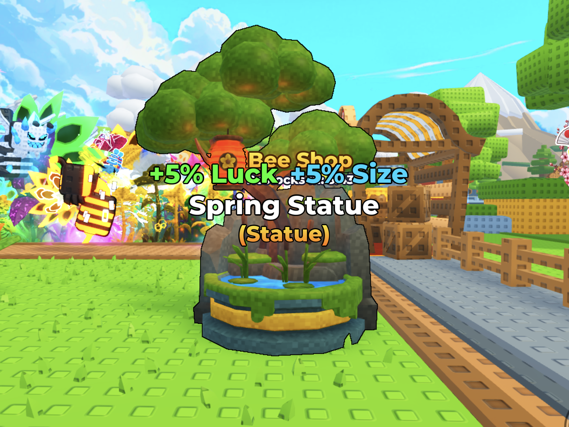 How Do The Roblox Bee Garden Statues Work?
