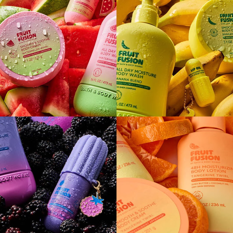 Bath & Body Works Fruit Fusion Collection