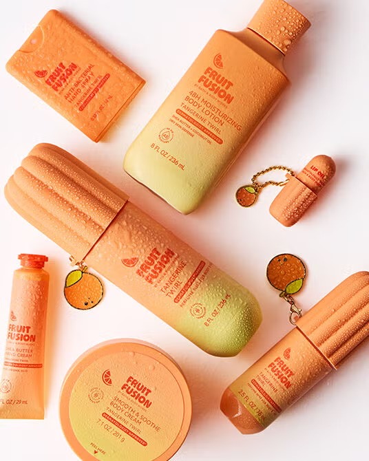 Bath & Body Works Fruit Fusion Tangerine Twirl Collection