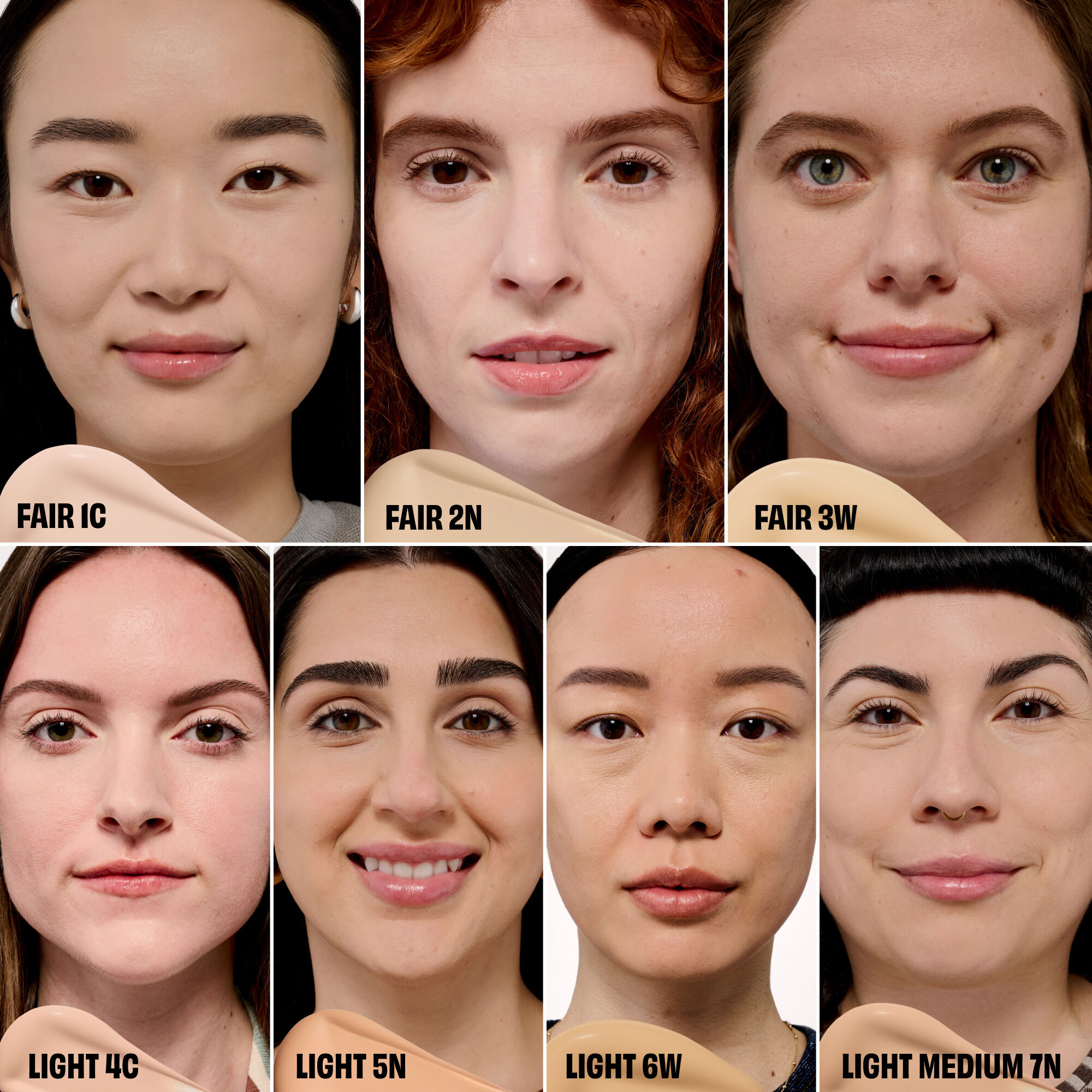 Benefit The POREfessional Concealer Face Swatches