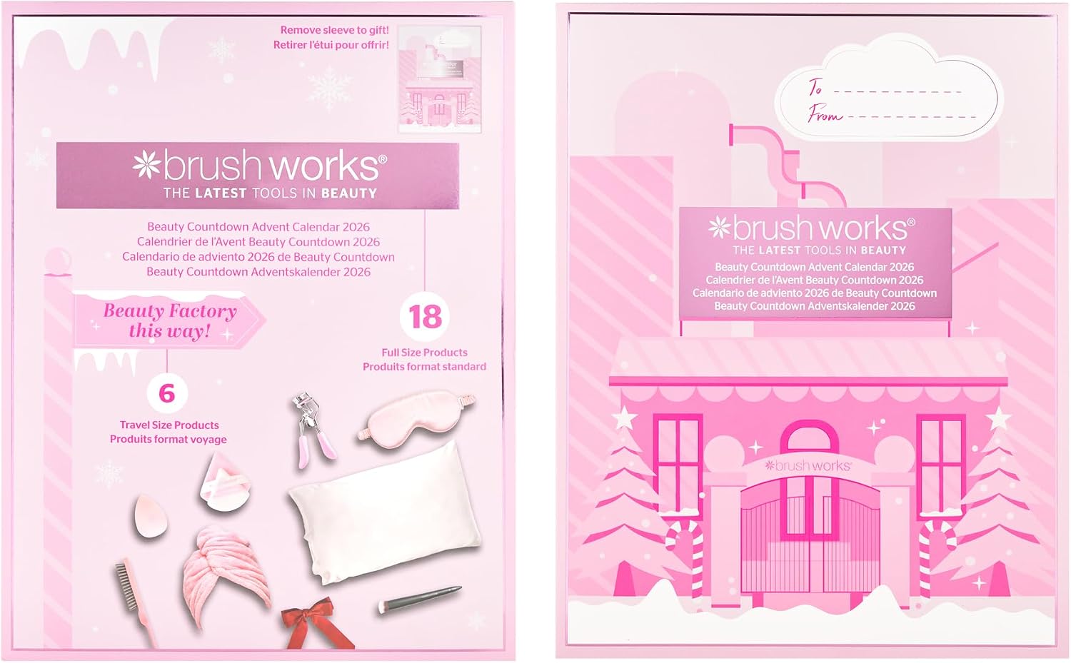 Brushworks Beauty Advent Calendar 2026