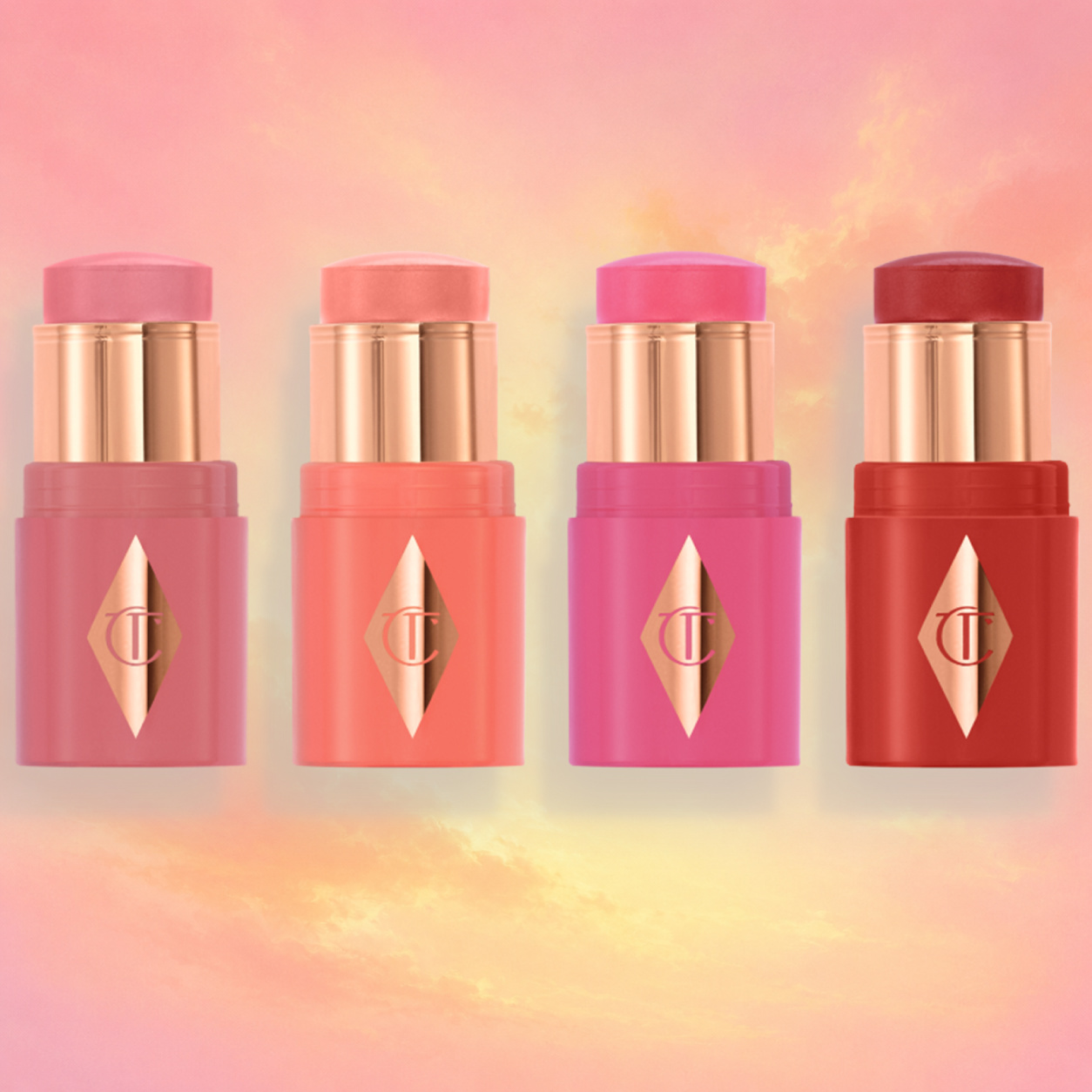Charlotte Tilbury Mini Unreal Blush Healthy Glow Sticks