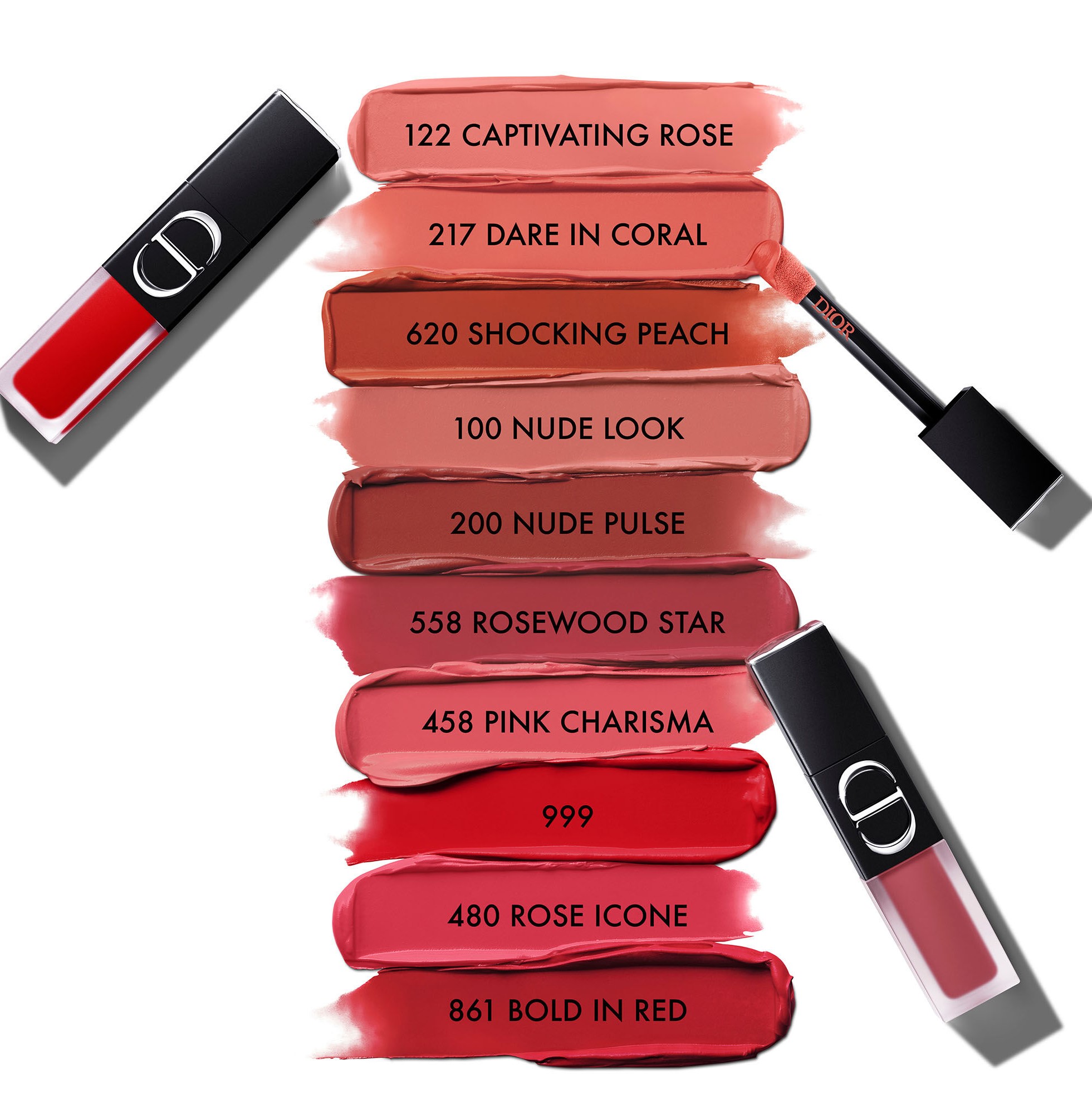 Dior Rouge Dior On Stage Ink Lipsticks