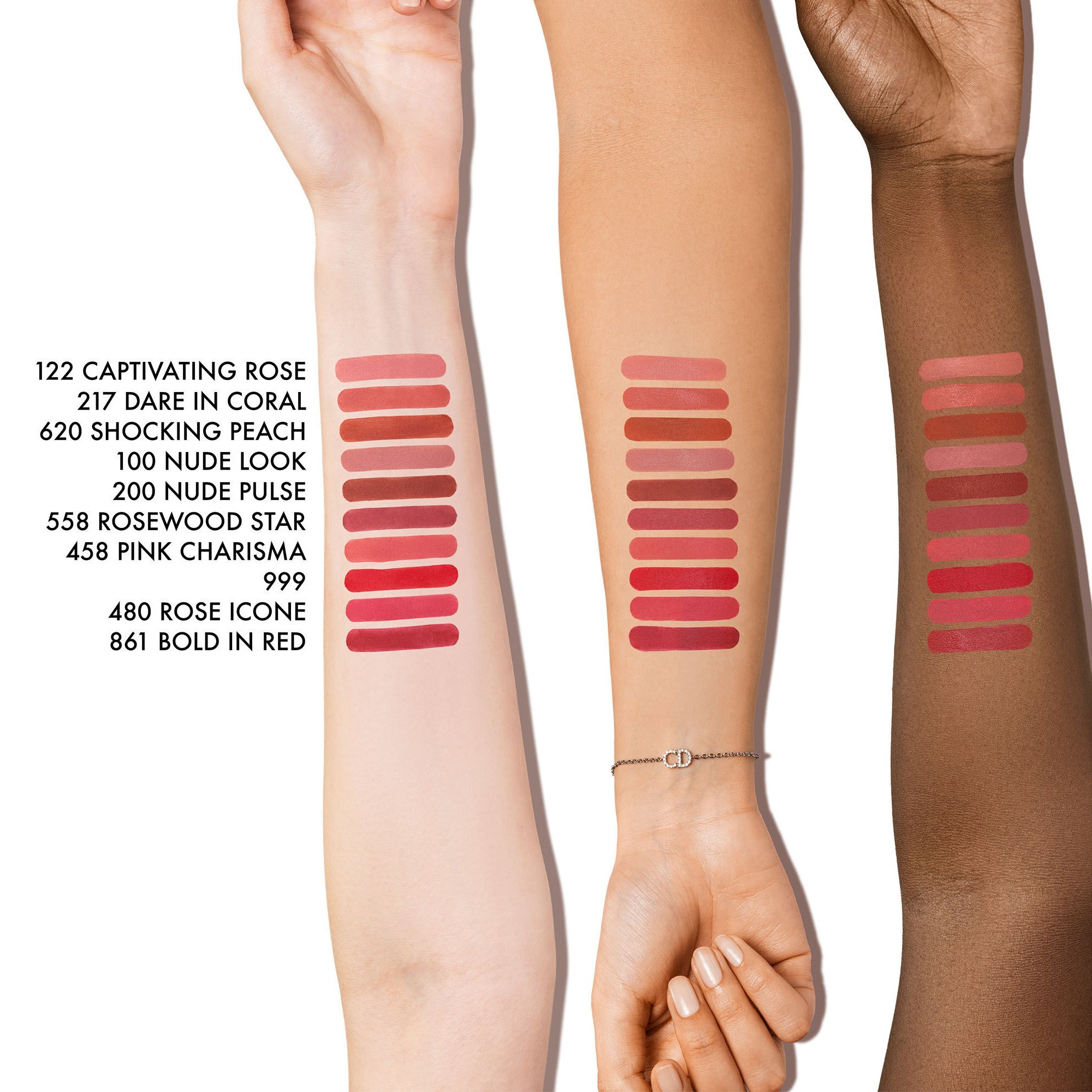 Dior Rouge Dior On Stage Ink Lipsticks