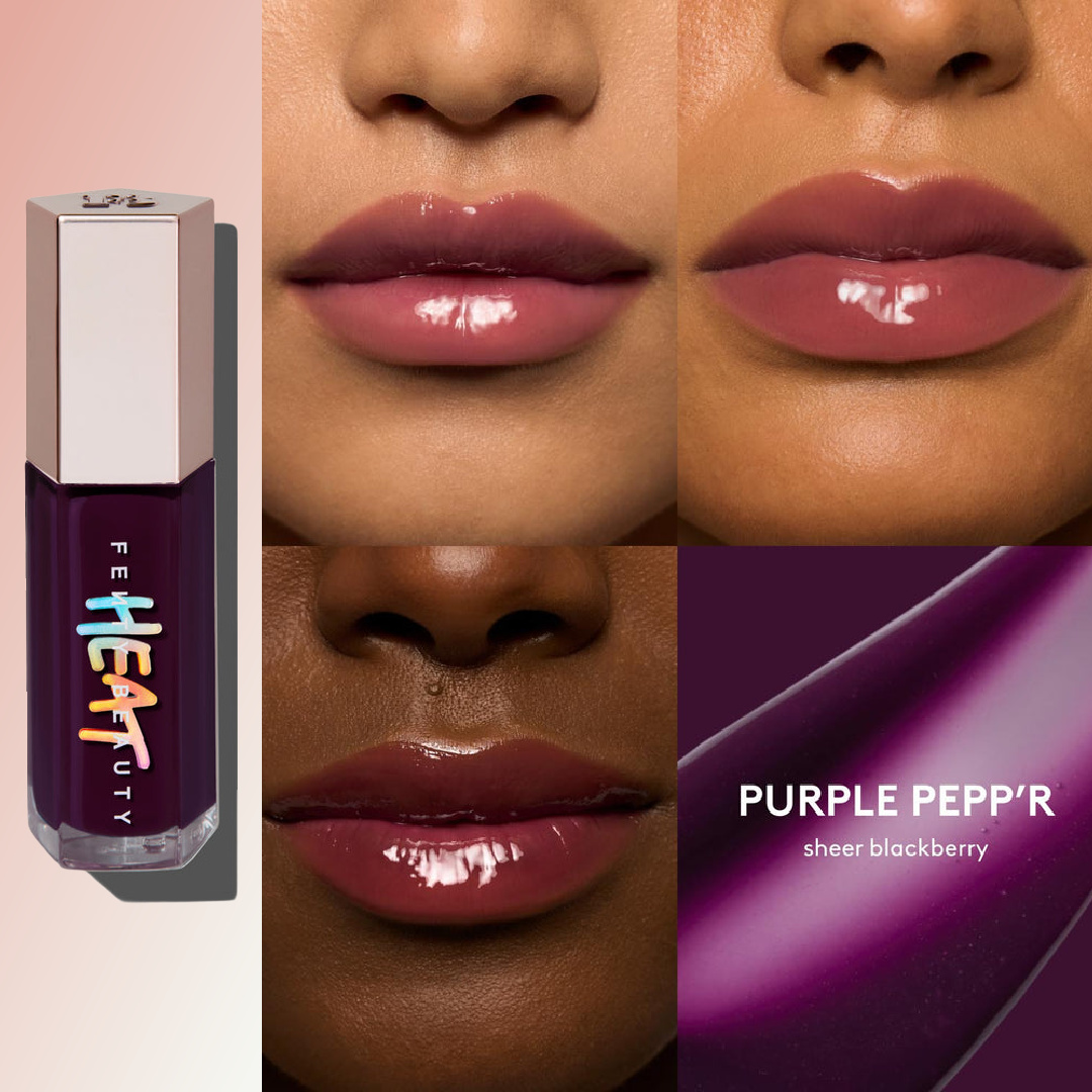 Fenty Beauty Gloss Bomb Heat Purple Pepp'r Lip Luminizer + Plumper
