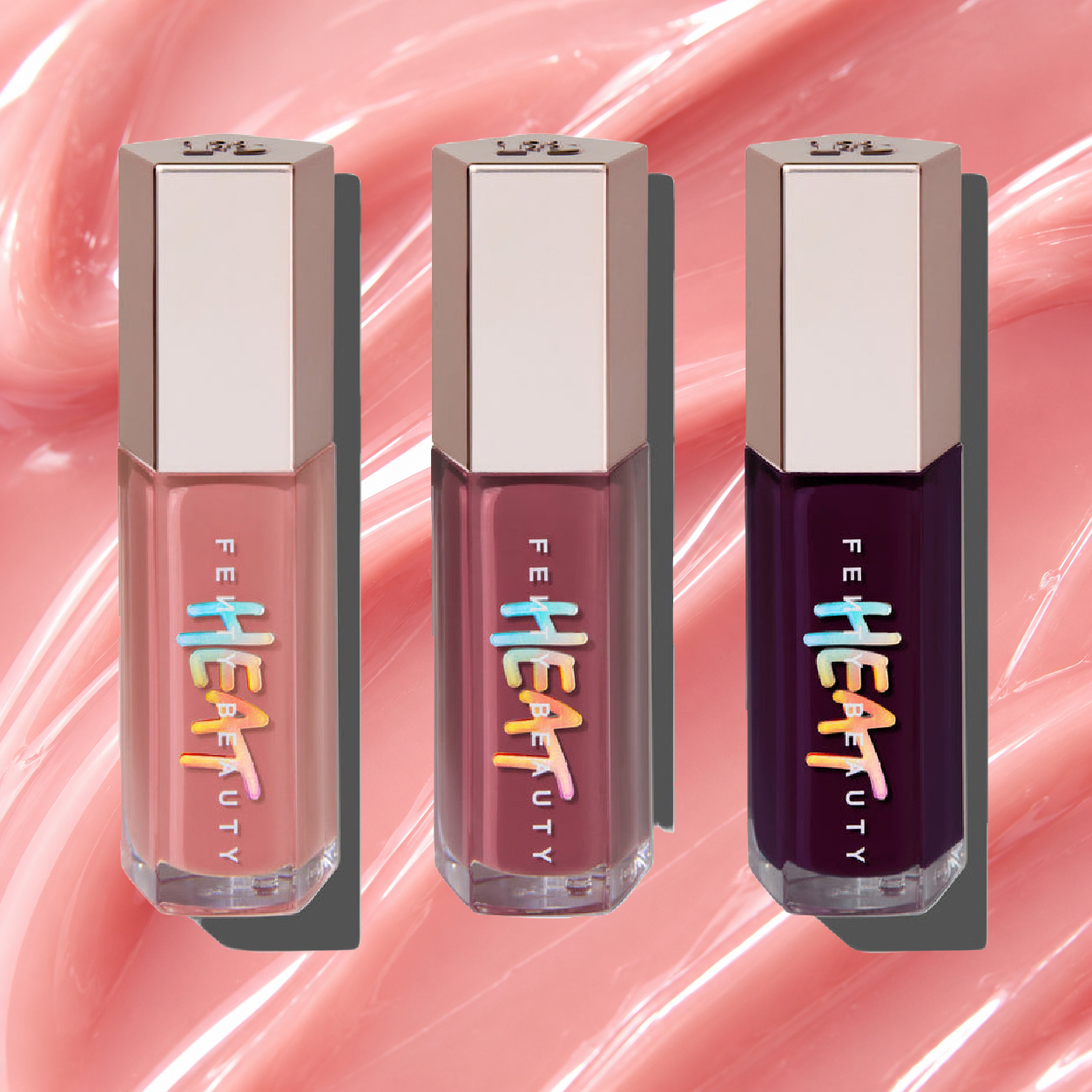 Fenty Beauty Gloss Bomb Heat Lip Gloss - 3 NEW Summer Shades