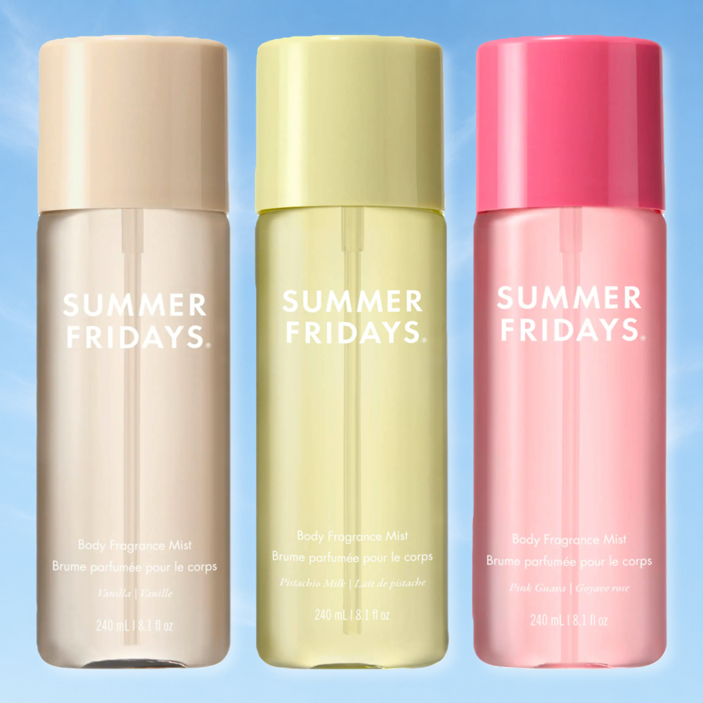 Summer Fridays Hair + Body Fragrance Mists