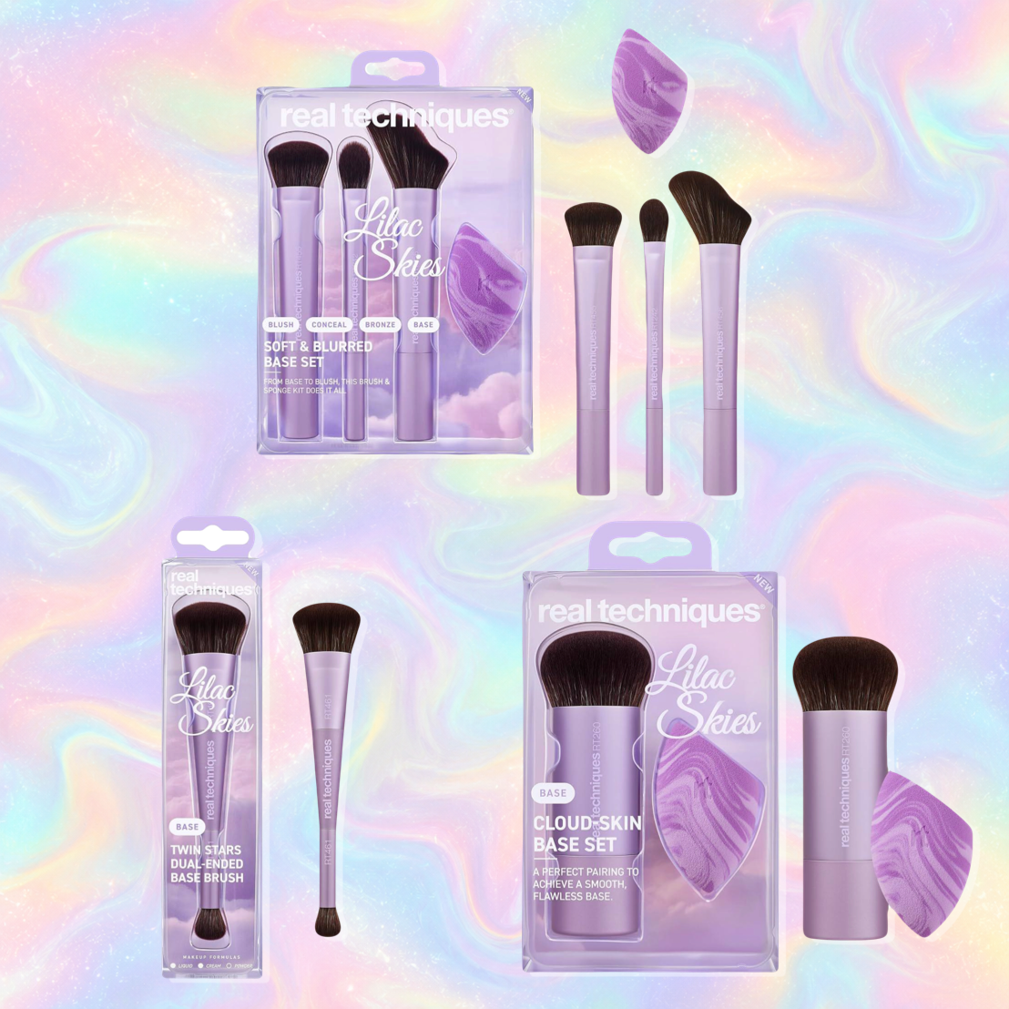 Real Techniques Limited Edition Lilac Skies Collection